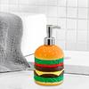 Ванная комната Бутылка для лосьона в форме гамбургера Дозатор для мыла Гель для душа Ванная комната Бутылка для лосьона для рук Бутылка для шампуня Аксессуары