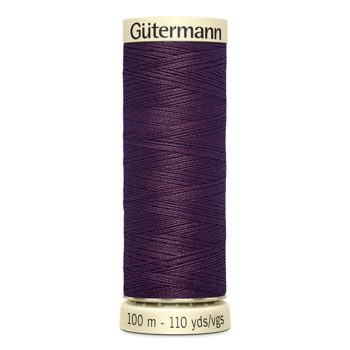Sewing Thread 100% Polyester Gutermann 1 Spool - Att 517 - Dark Plum
