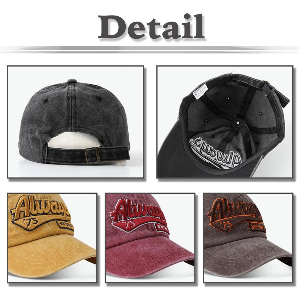 Шляпа Кепка Крутой Деним Повседневный Вышивка Винтаж Мужчины Женщины CZ456 [Белый Клык] (Кофе)