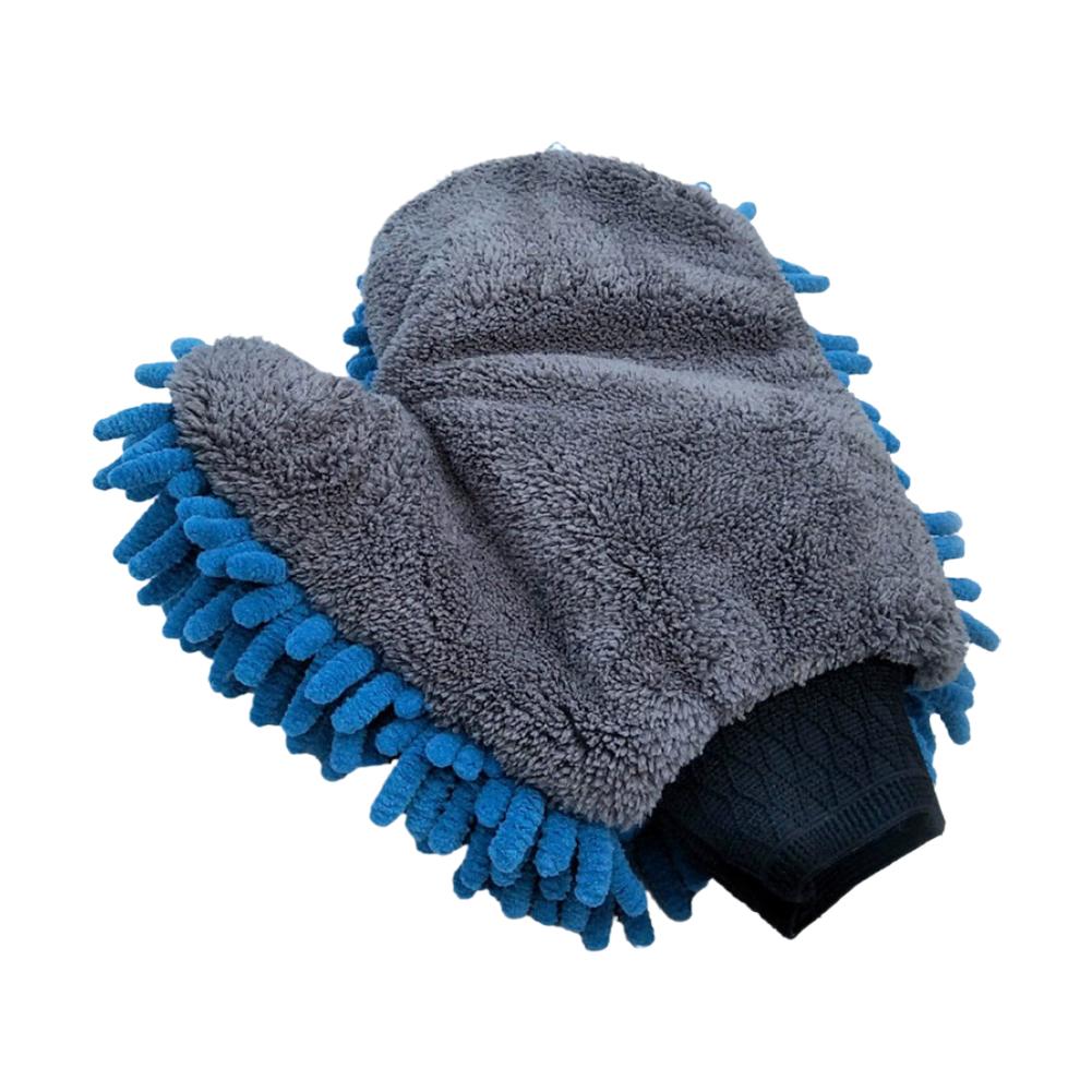 Microfiber Car Wash Double Sided Chenille Auto Glove Large Thicked Car Wash Mitt Cleaning Cloth Towel Microfiber Gloves Washing