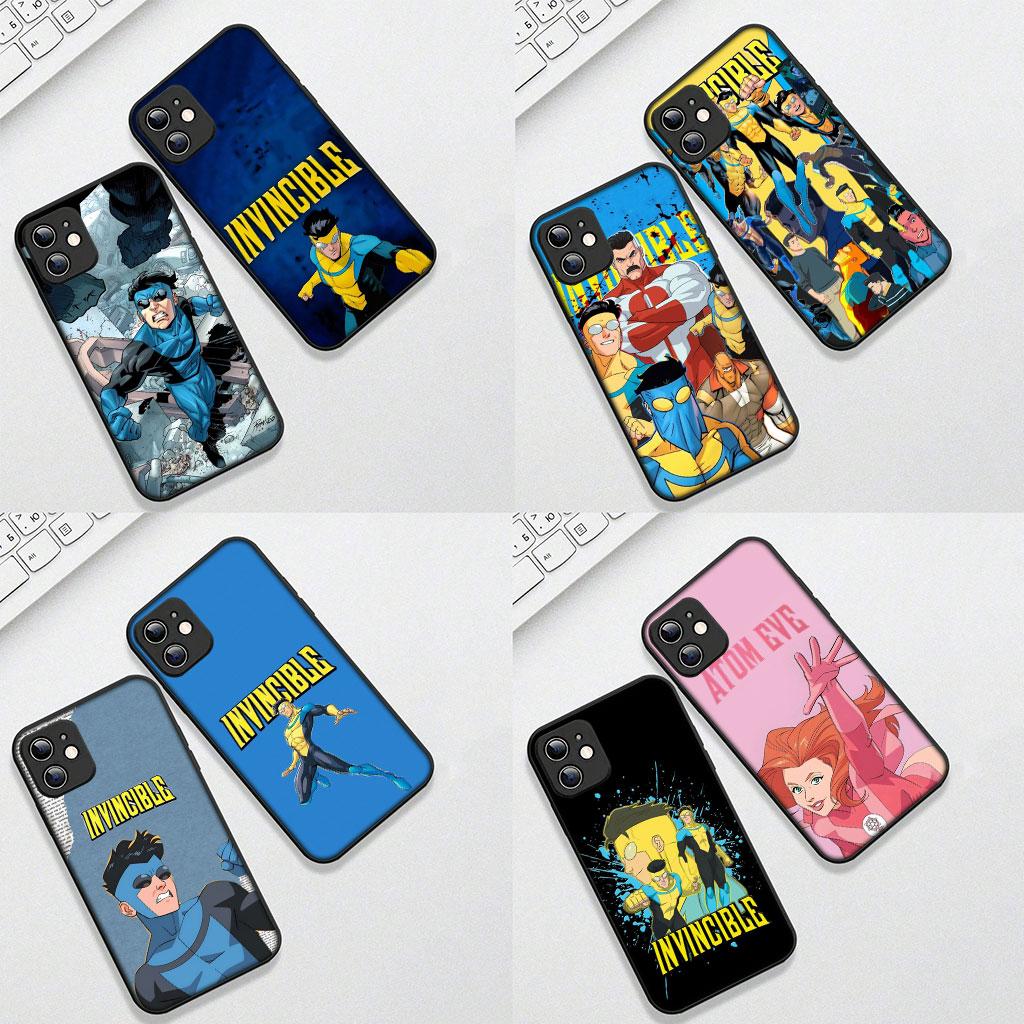Чехол-постер I-Invincibles для телефона Apple iPhone 17 16 Plus 13 12 Pro Max Mini X XR ProMax 16E 15+ 16Plus Air Case