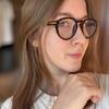 Anti Blue Light Glasses Frame New Fashion Round Glasses Frame Women Men Simple Retro Glasses  Prescription Spectacles
