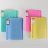 A4 Transparent PP Loose-Leaf Office Folder for Data and Music Management