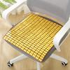 Bamboo Summer Cool Mat Square Chair Mat Non-slip Dining Table Mat  Living Room