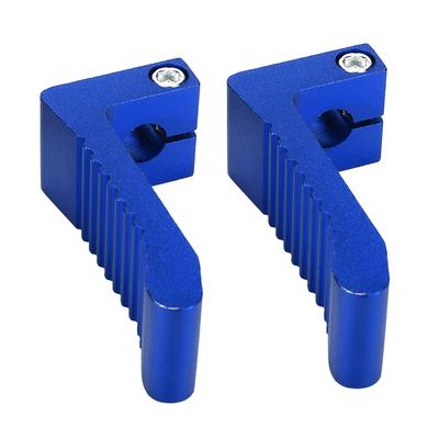 2 ШТ. Мотоциклетные подножки, аксессуары для модификации, подходят для PEG REST 43CC 47CC 49CC (синий)