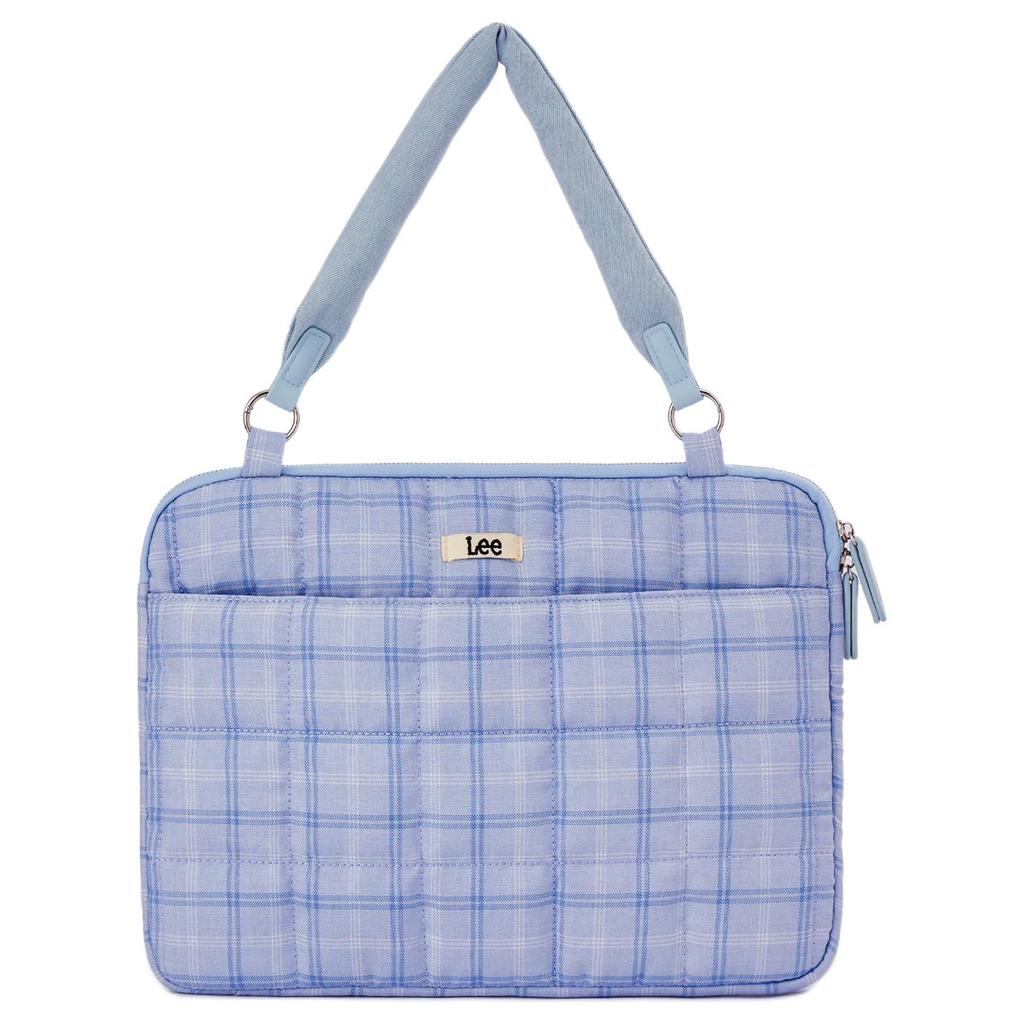 New Lee Fabric Shoulder Computer Bag Women's Pink/Light Blue/Yellow LE250022M-1