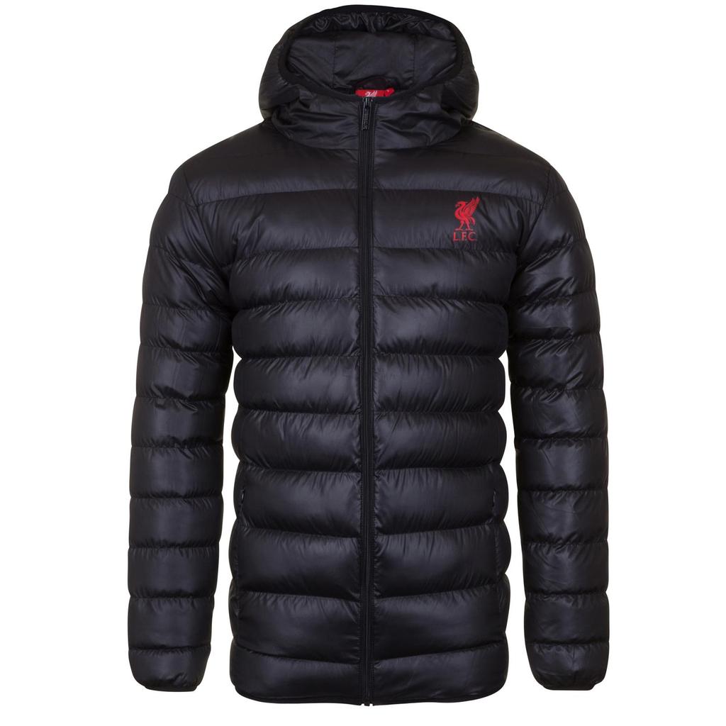 Liverpool FC Mens Crest Quilted Jacket