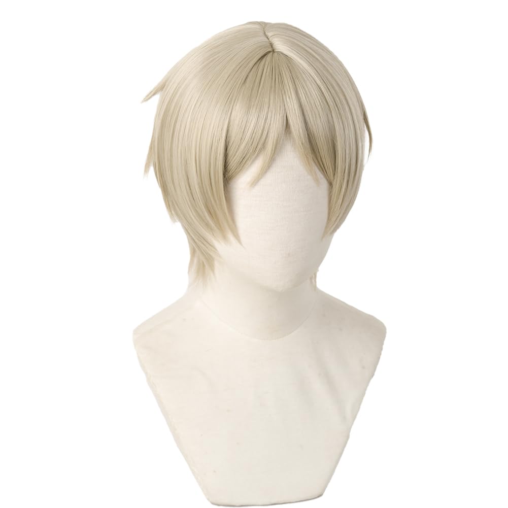 SUNXXCOS Book of Friends Cosplay Wig Heat Resistant Wig Costume Accessory Natsume's (Natsume Takashi)