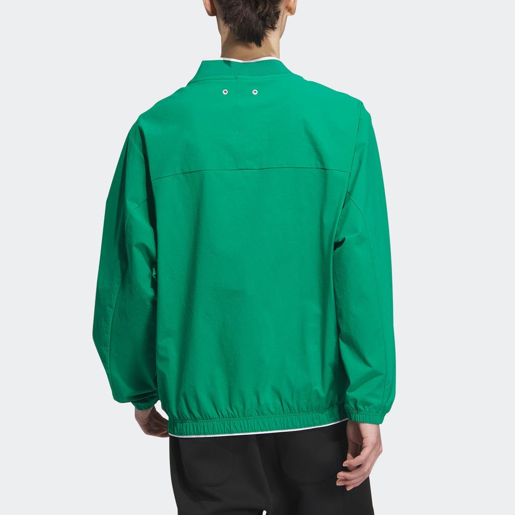Adidas Verbiage Woven Sweatshirt Men's Smoke Green Unisex JE3668