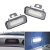 1Pair LED License Number Plate Light A2038200556 For Mercedes-Benz W203 C209 CLK