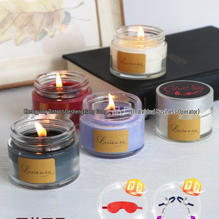 High-Temp Long-Lasting Scented Candle: Tea Aroma for Home and Bedroom, Light and Inviting Women's Fragrance