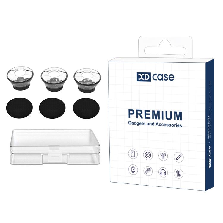 XDcase 6‑Pcs L‑Size TPU Sponge Ear Tips Replacement Kit for Plantronics Voyager Series, with Storage Case & Cleaning Pen