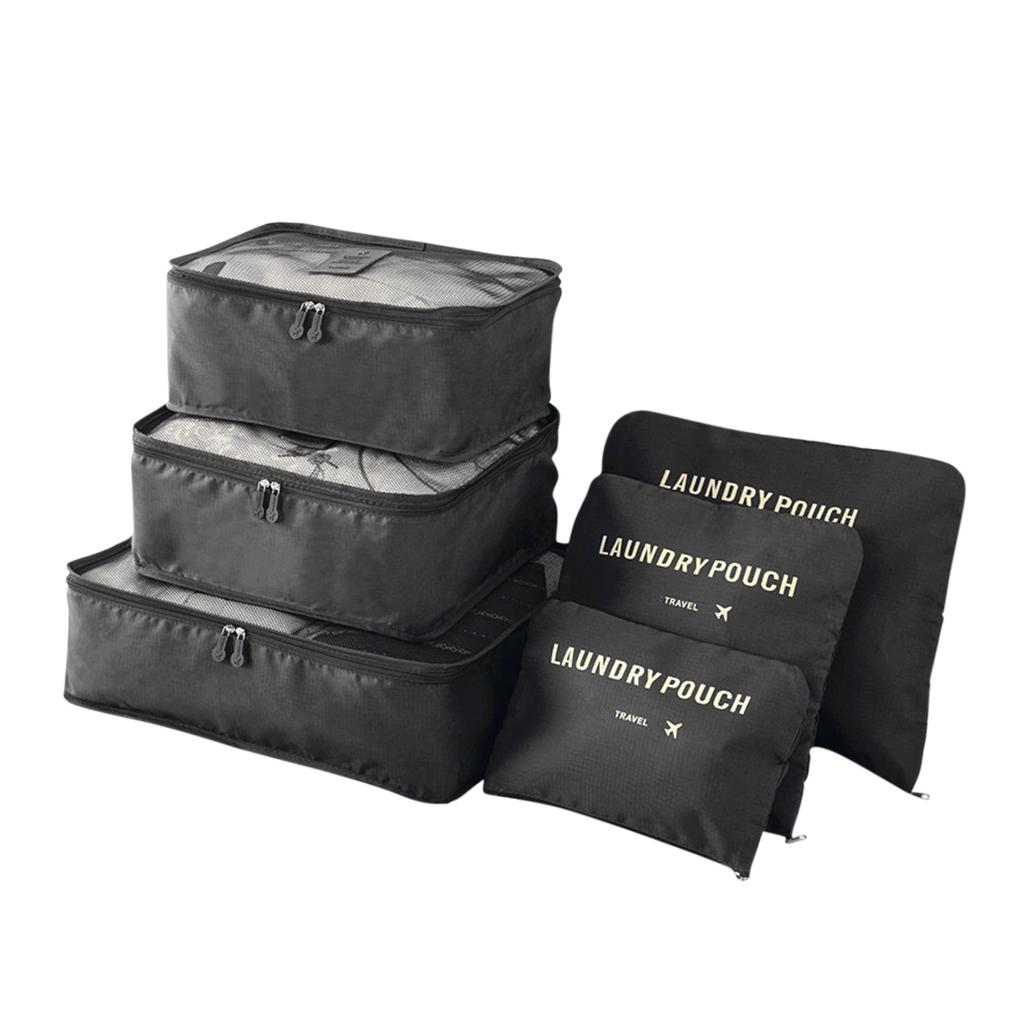Travel Six-piece Storage Bag Set Travel Suitcase Storage Bag Clothing Packing Bag Storage Bag