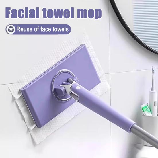 Мини-швабра с поворотной головкой, ручка пуш-пул без помощи рук, для труднодоступных углов, под мебель, швабра для небольших помещений, инструмент для уборки дома