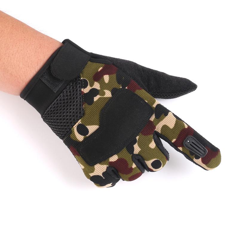 Тактические перчатки для активного отдыха, новые мужские и женские перчатки с длинными пальцами для фитнеса, спортивных тренировок, для военных фанатов, для полевых учений, нескользящие перчатки