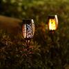 1/2/4/8PCS Outdoor Solar Torch IP65 Waterproof 12 LED Solar Light Flame Realistic for Use In Courtyards Gardens Grasslands