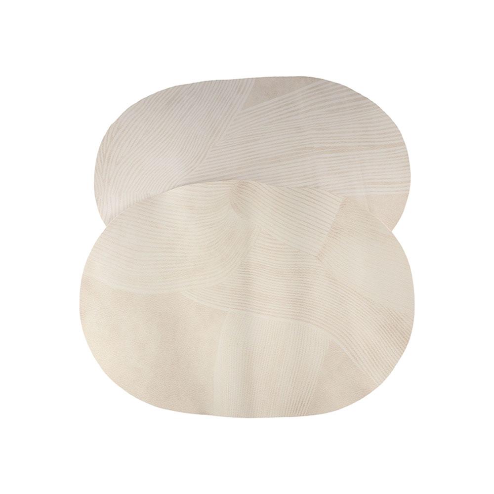 Heat Insulation Oval PVC Leather Table Mats Waterproof Placemat Coasters Cooking Table