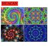 5D Алмазная картина Мандала Алмазная вышивка Мозаика Вышивка крестом Полный круглый дрель Мандала Искусство