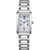 CITIZEN L SQUARE Collection Прямоугольные часы с питанием от света Eco-Drive, Серебристые, EW5620-55A, Женские