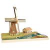 Woody Joe European Streets Series: Kinderdijk, Netherlands Wooden Model Assembly Kit (Diorama)
