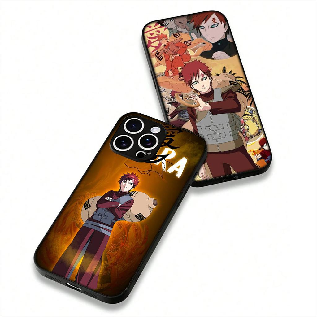 for Apple iPhone 16 15 14 Plus 13 12 Mini 17 Pro Max + 16E Air 16+ ProMax Phone Cover Case Cartoon Gaara Narutos Wallpaper