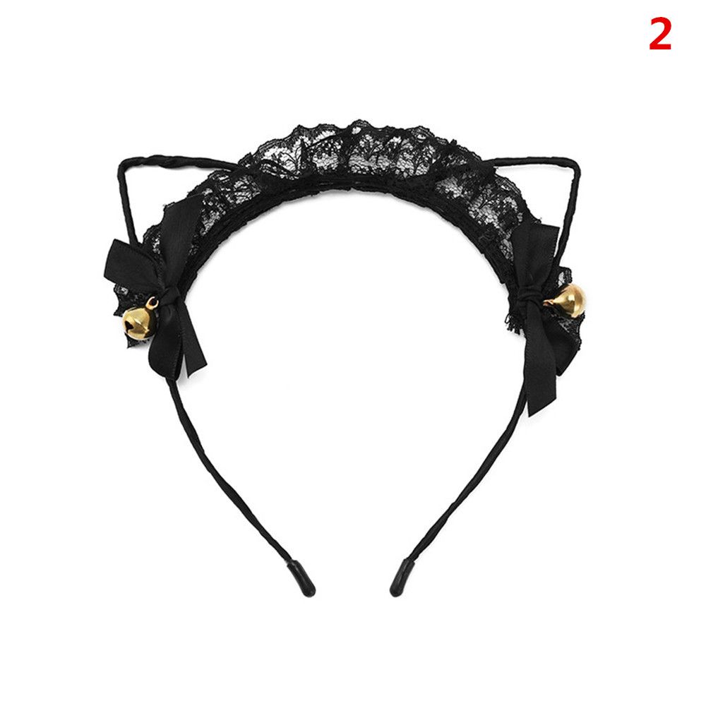 Women Girls Cute Masquerade Cosplay Headwear Hair Accessories Fancy Dress Hairband Cat Ear Headband