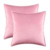 Home Decoration Edge Velvet Waist Pillow Cushion Cover Super Soft Plush Hotel Sofa Pillow Cover