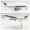 1:400 Airbus 350 20 см Модель самолета Finnair Airlines Реплика самолета Материал сплава Литые самолеты Авиалинии A350Финляндия План