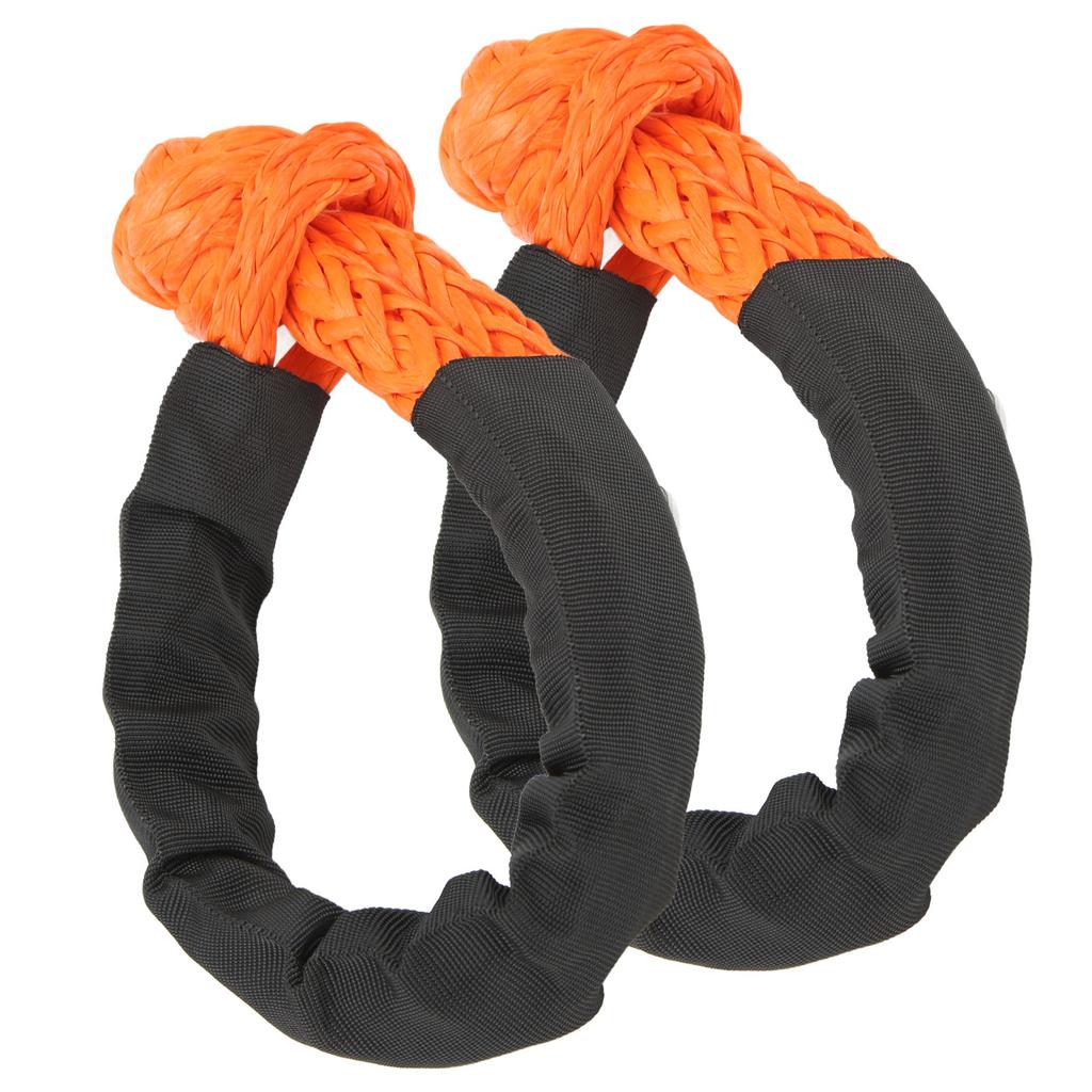 2 шт. Синтетическая мягкая скоба прочность на разрыв 21 тонна гибкая легкая веревочная скоба для грузовика