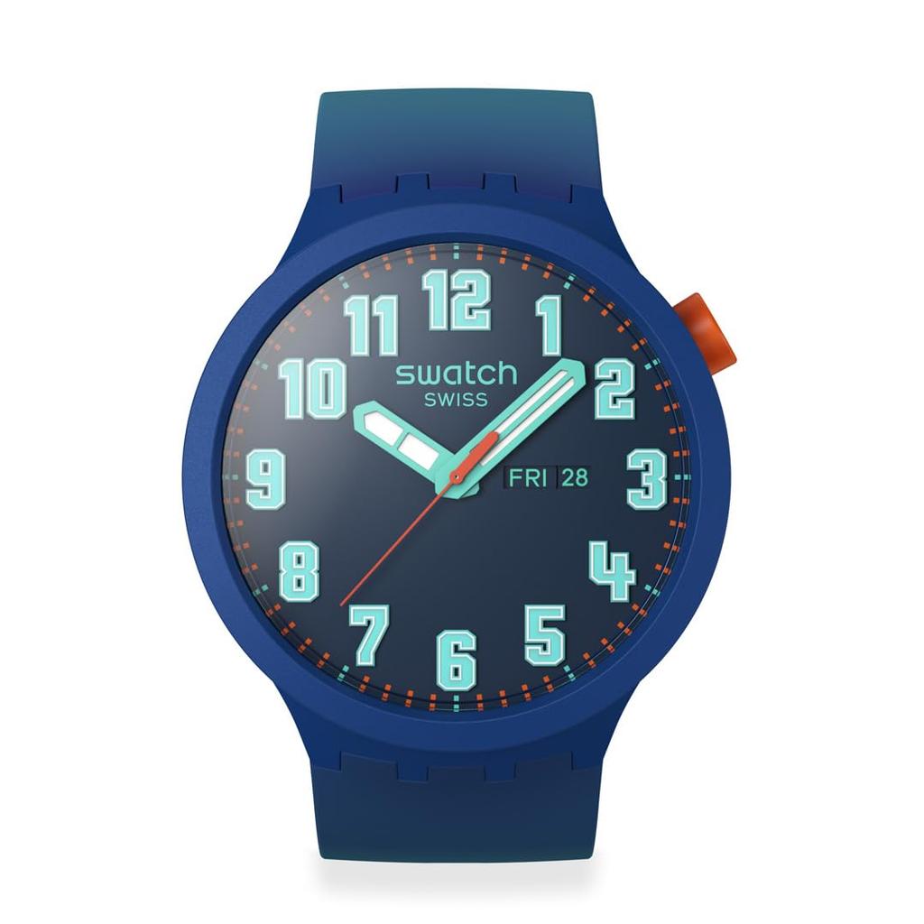 Watch AQUACHRONO ESSENTIALLY BOLD SB01N700 Blue [Swatch]