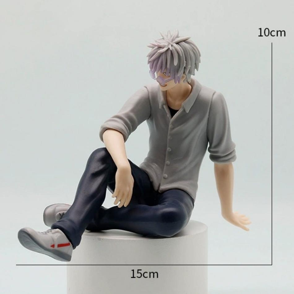 In Stock Jujutsu Kaisen 10cm Gojo Satoru Geto Suguru Action Figure PVC Kawaii Toys Dolls Anime Birthday Gift