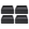4Pcs Furniture Risers Plastic 2inch Chair Table Leg Protector Home Accessories for Bed Couch Sofa