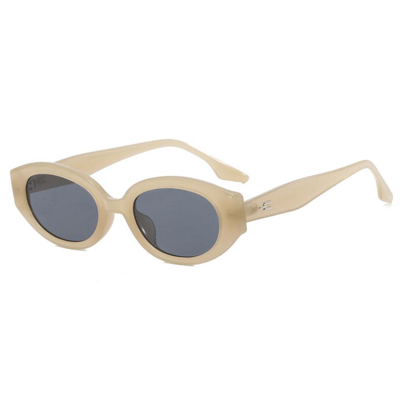 Fashion Oval Women Sunglasses Classic Cat Eye Ladies Sun Glasses Trendy Outdoor Travelling Shades