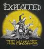 Винтажная футболка The Massacre THE EXPLOITED Классическая черная Унисекс S-4XL Унисекс футболка