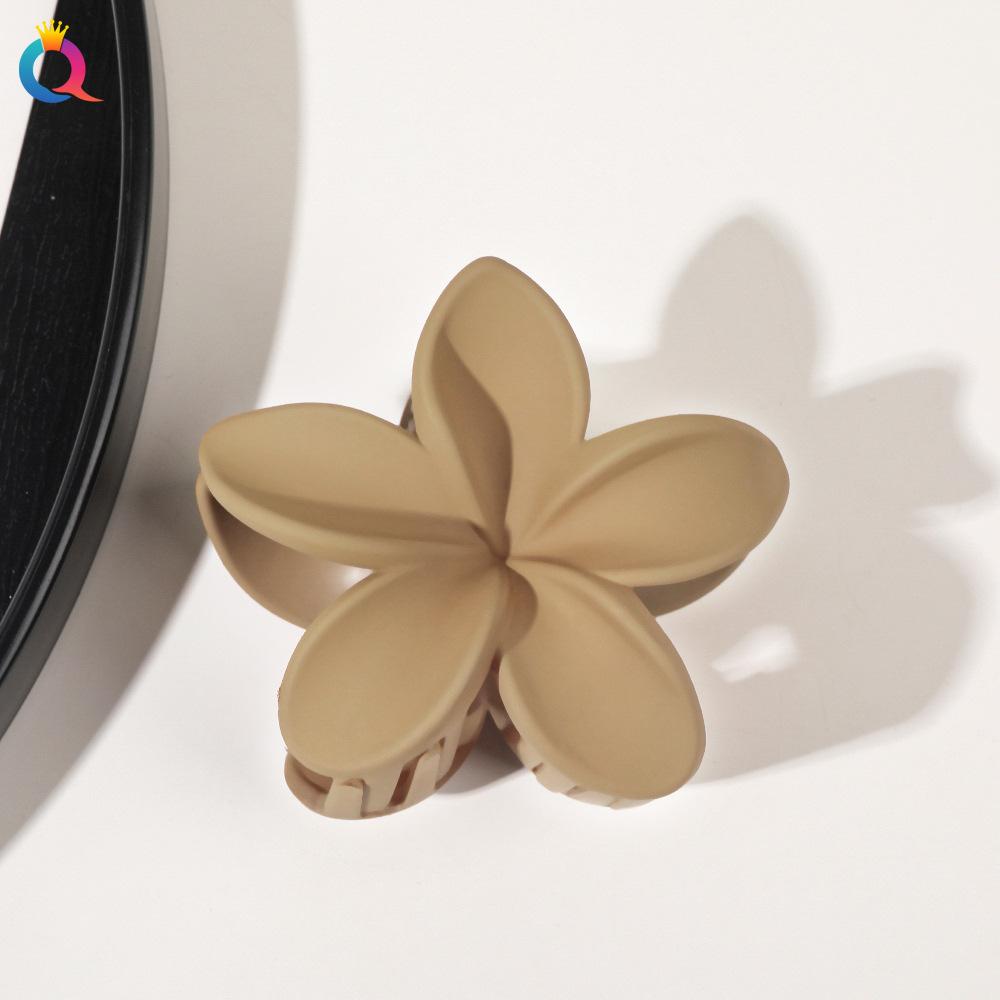 Fashion Bauhinia Egg Flower Hair Clip Back Head Bun Grab Clip Shark Hair Clip Accessories