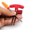 T4 T6 T7 T8 T9 T10 T15 T20 T25 T30 Six Lobe Torx Head Tamper Proof Security Screw Bolt Hole Screwdriver Screw Driver Wrench Key