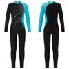 Kids Girls Long Sleeve Shiny Rhinestone Decor Dance Slim Fit Gymnastics Skating Leotard Jumpsuit