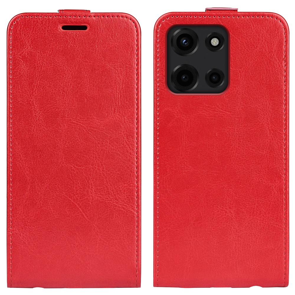 For Motorola Moto G 5G (2025) Case with Card Slots Vertical Flip Leather Phone Cover