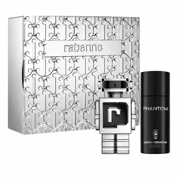 Paco Rabanne Phantom Туалетная вода спрей 100 мл Набор 2 штуки