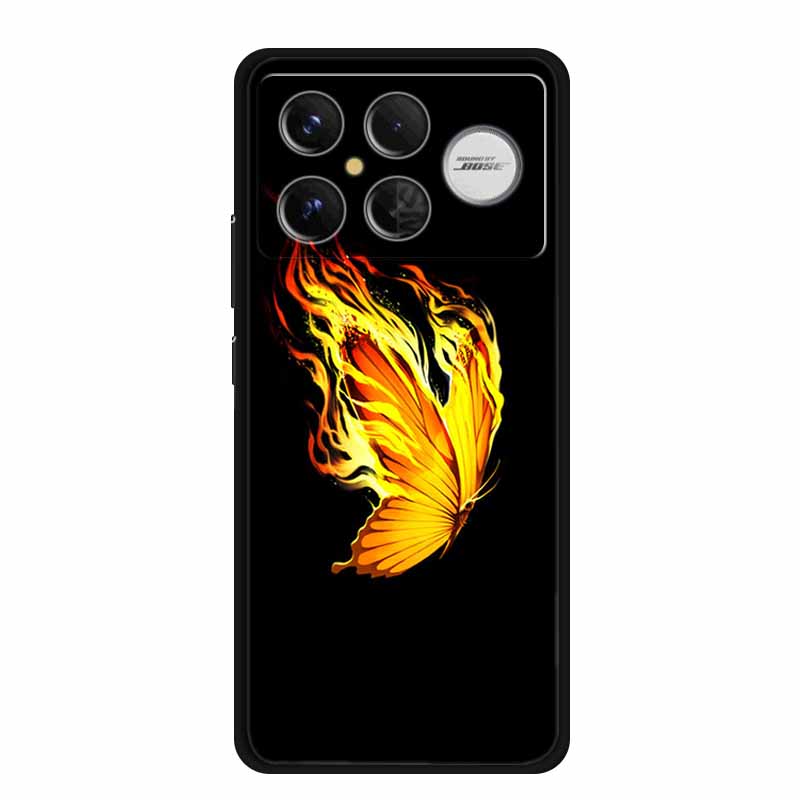 Чехол для Redmi K90 Pro Max Цветы Мягкий Силикон ТПУ Чехлы для Телефона для Xiaomi RedmiK90 Pro Max Ударопрочный Животные Защитный Чехол