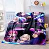 The 3D printed "Sword Art Online" flannel blanket is warm, comfortable, and soft, suitable for use in bedrooms, beds, sofas, 001