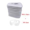 6001/6002/6004 Cartridge Box 5N11 Cotton Filters Sets For 3m 6200/7502/6800 Dust Gas Mask Respirator Chemical Painting Spraying