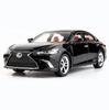 Model Car 1/24 Scale Le-xus ES300 Alloy Diecast Collectible Toy Car with Light and Sound Toy Vehicle Door Can Be Opened