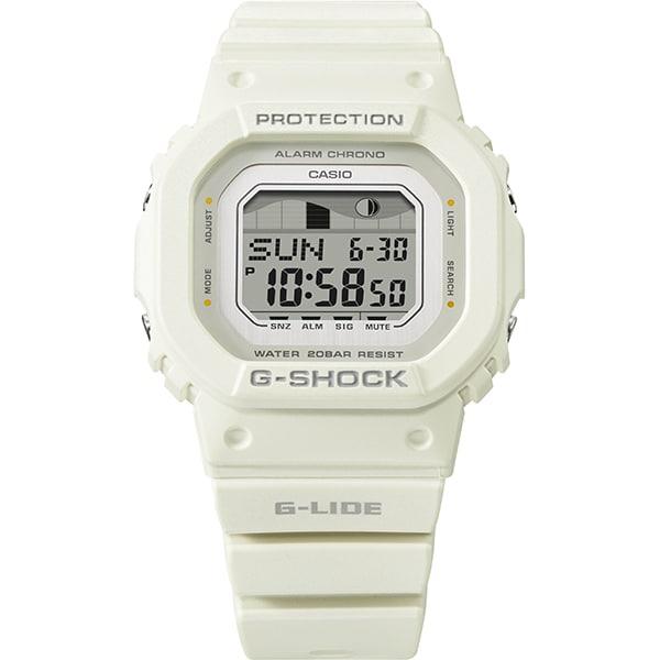 Casio Женские часы G-SHOCK GLX-S5600-7BJF [G-SHOCK G-LIDE Compact Size] Square Watch White Digital