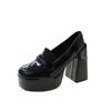 Fashion 2024 High-heeled Shoes Women Chunky Platform Heels Designer Luxury Wedding Shoes Bride Pumps Woman Party Footwear