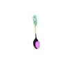 1 Pc Stainless Steel Rose Spoon Flower Handle Coffee Tea Small Stirring Ice Cream Dessert Spoon