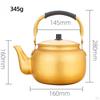 Aluminum Boil Water Kettle Korean Rice Wine Pot Lightweight Portable Tea Kettles Stovetop for
