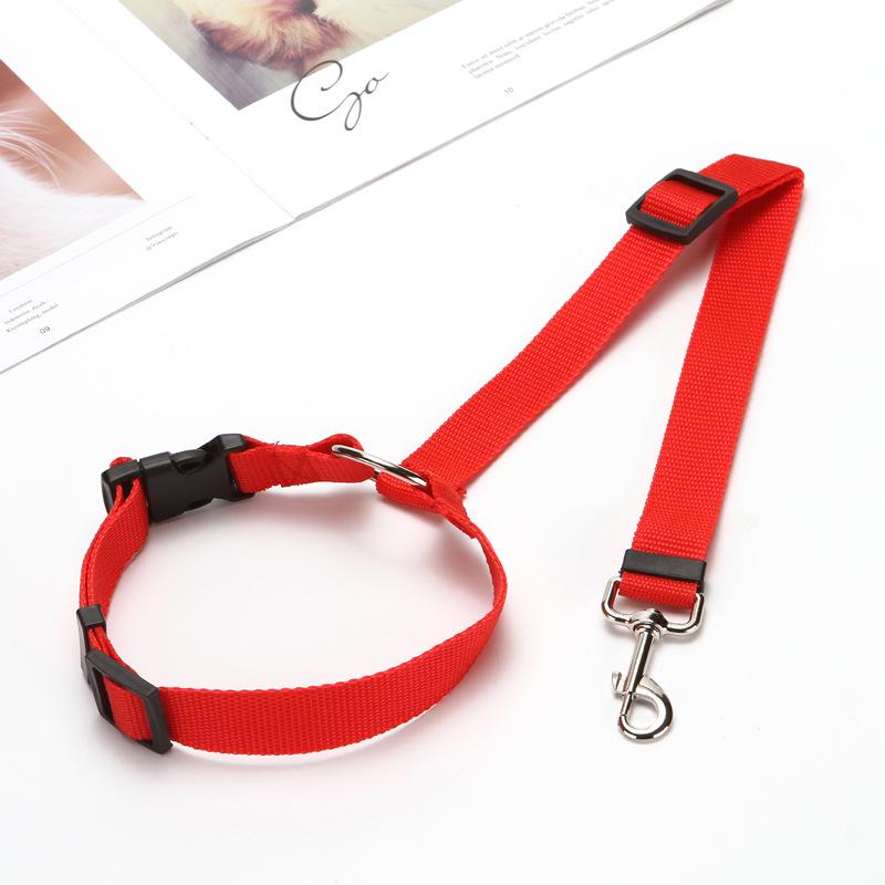 Pet Car Seat Belt Lead Leash BackSeat Safety Belt Adjustable Harness for Kitten Dogs Collar Pet Accessories