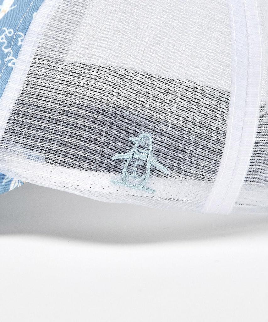 [Munsingwear] Cap Aloha Pattern Cooling Bell Oasis One-Touch Buckle Golf MG5SCP07M Men's BL00 (Blue)