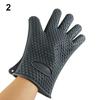 Silicone Kitchen Heat Resistant Glove Pot Holder Baking BBQ Cooking Oven Mitt